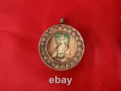 10 Lot Exquisite Tibetan Vintage Old Buddhist Gau Boxes Silver & Other Metals