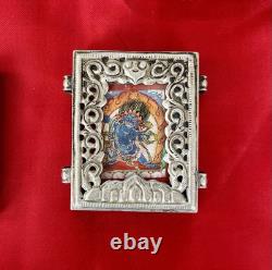 10 Lot Exquisite Tibetan Vintage Old Buddhist Gau Boxes Silver & Other Metals