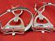 1 Pair 1980's Vintage Campagnolo 305/501 C-record Pedals With Xl Alloy Toe Clips