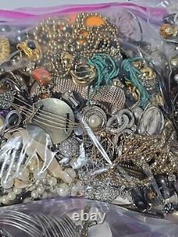 20+ lbs Vintage to Modern Unsearched Jewelry, including Women's Wrist Watches