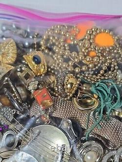 20+ lbs Vintage to Modern Unsearched Jewelry, including Women's Wrist Watches