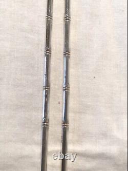 2 Pairs Vintage sterling silver chopsticks