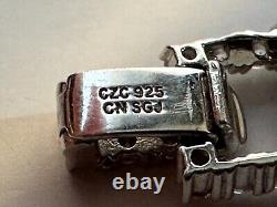925 Sterling Silver Vintage necklace with matching bracelet. Sold as a pair
