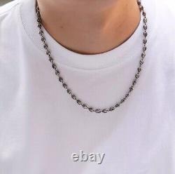 925 sterling silver retro hollow jasmine Flower Melon seed couple's necklace N13