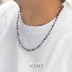 925 sterling silver retro hollow jasmine Flower Melon seed couple's necklace N13