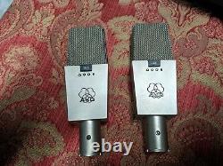 AKG C 414 B-ULS Vintage Matched Pair Microphones