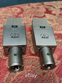 AKG C 414 B-ULS Vintage Matched Pair Microphones