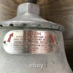 A Pair Of Vintage Industrial Appleton AA-51 Explosion Proof Light Fixtures
