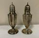 A Pair Of Antique Vintage Sterling Silver Salt And Pepper Shakers