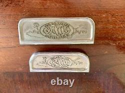 A Pair of Vintage 1940s-50s Oahu Tone Steel Bar Slides Lot#4