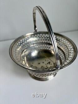 A Pair of Vintage Sterling Silver Table Baskets