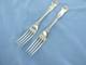 A Vintage Pair Of Sterling Silver Kings Pattern Dinner Forks, Sheffield 1927