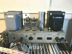 Ampex Vintage 6927 Tube Mono Amplifier Pair