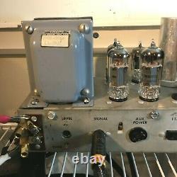 Ampex Vintage 6973 Tube Mono Amplifier Pair