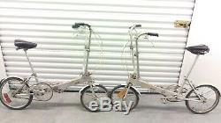 Bickerton Foldable Bicycles Vintage Bikes (1 Pair Original Bikes)