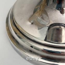 Christofle Silver Plated Candlesticks France Can be used w Glass Globes Vintage