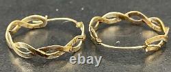 Collection Six Pairs of Beautiful Estate Vintage Sterling Silver Unique Earrings