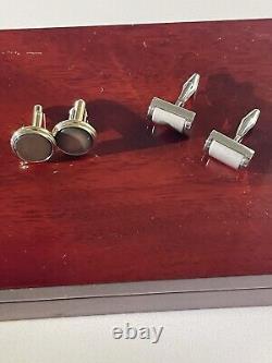 Cufflinks LOT of 21 Pairs Of Assorted Stainless Steel. Both Modern & Vintage