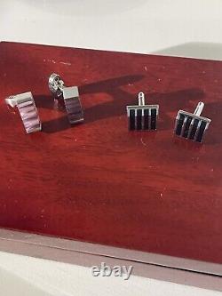 Cufflinks LOT of 21 Pairs Of Assorted Stainless Steel. Both Modern & Vintage