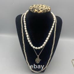 Estate Jewelry Lot- Sterling Silver-Vintage-Brighton-Italy-Cosmetic SEE PICS