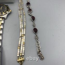 Estate Jewelry Lot- Sterling Silver-Vintage-Brighton-Italy-Cosmetic SEE PICS