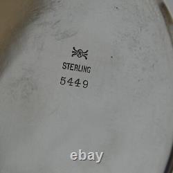 Frank Whiting Sterling Silver Pair Candle Holders 5449 8 Vintage Candlesticks