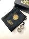 Gianni Versace Vintage'90s Iconic Medusa Pair Earrings Greek Round Silver Italy