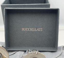 Gianmaria Buccellati Vintage Sterling Silver Pair Salt & Pepper Shakers Set #3