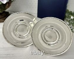 Gorham Buttercup Sterling Silver Candle Holders Vintage Console Candle Sticks