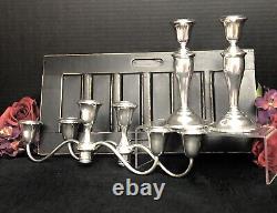 Gorham Sterling Candelabras 3 Arm Vintage Rare #815/1 a Pair small discount