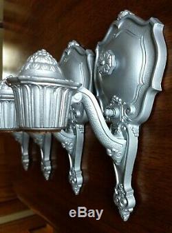 Great Pair of Vintage Riddle 1-Down Light Sconces Ready to Use (2pr available)