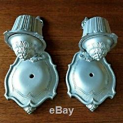 Great Pair of Vintage Riddle 1-Down Light Sconces Ready to Use (2pr available)