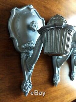 Great Pair of Vintage Riddle 1-Down Light Sconces Ready to Use (2pr available)