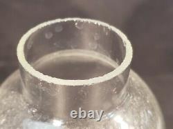 International Sterling Candle Holder Etched Hurricane Weighted Rare Vintage Pair