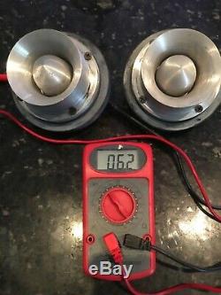 Jbl 2402h-one Pair Of Vintage Jbl Silver Bullet Tweeters