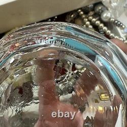 Jewelry Box Lot Lg VTG-CONTEMP clear & White Selection Of Jewels Variety &Value