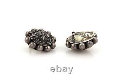 John Hardy Vintage 2 Pair Earrings & Ring Lot in Sterling Silver