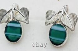 Lot 10 Pairs Vtg Sterling Silver Screw Back Earrings VanDell, Lang, Marvel etc