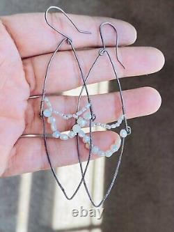 Lot Of 21 Pairs Vintage Sterling Silver 925 Dangle Hoop Stud Earrings Jewelry