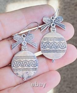 Lot Of 21 Pairs Vintage Sterling Silver 925 Dangle Hoop Stud Earrings Jewelry
