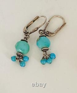 Lot Of 21 Pairs Vintage Sterling Silver 925 Dangle Hoop Stud Earrings Jewelry