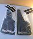 Lot Of 2 Pair Genuine Mopar Dodge Splash Guards 4419055 Mud Flaps Vtg Silver Nos