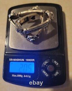 Lot of sterling silver marcasite jewelry vintage