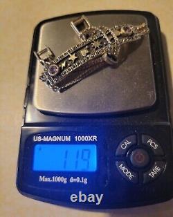 Lot of sterling silver marcasite jewelry vintage