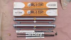 NOS ROL-O-TINT SUN SHIELDS Window Screens Shades Original Vintage Accessory pair