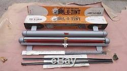 NOS ROL-O-TINT SUN SHIELDS Window Screens Shades Original Vintage Accessory pair