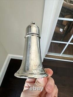 PAIR Vintage Sterling Silver Salt & Pepper Shakers Gorham Sterling #130