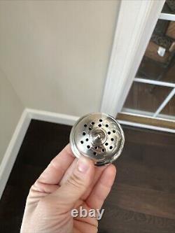 PAIR Vintage Sterling Silver Salt & Pepper Shakers Gorham Sterling #130