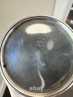 PAIR Vintage Sterling Silver Salt & Pepper Shakers Gorham Sterling #130
