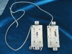 PAIR Vintage early 1971 Gibson pat # sticker Guitar T-TOP PICKUPS